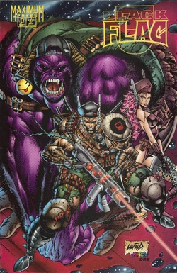 アメコミBLACK FLAG #1 1994 Fraga & McFarlane Black Flag Vol 1 | Hey Kids Comics Wiki | Fandom