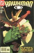 Hawkman Vol 4 #6 "Slings and Arrows, Part Two" (October, 2002)