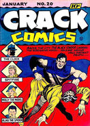 Crack Comics #20 "Mysto the Hindu" (January, 1942)