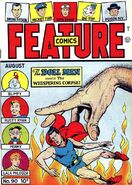 Feature Comics #90 "The Whispering Corpse" (August, 1945)
