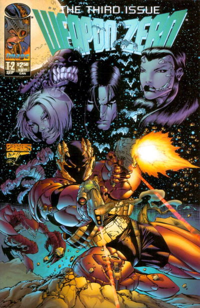 Weapon Zero #4 T-1 October 1995 Image Comics Weapon Zero #4 T-1 October 1995 Image Comics