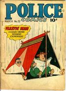 Police Comics #52 "Crime Without Criminals" (March, 1946)