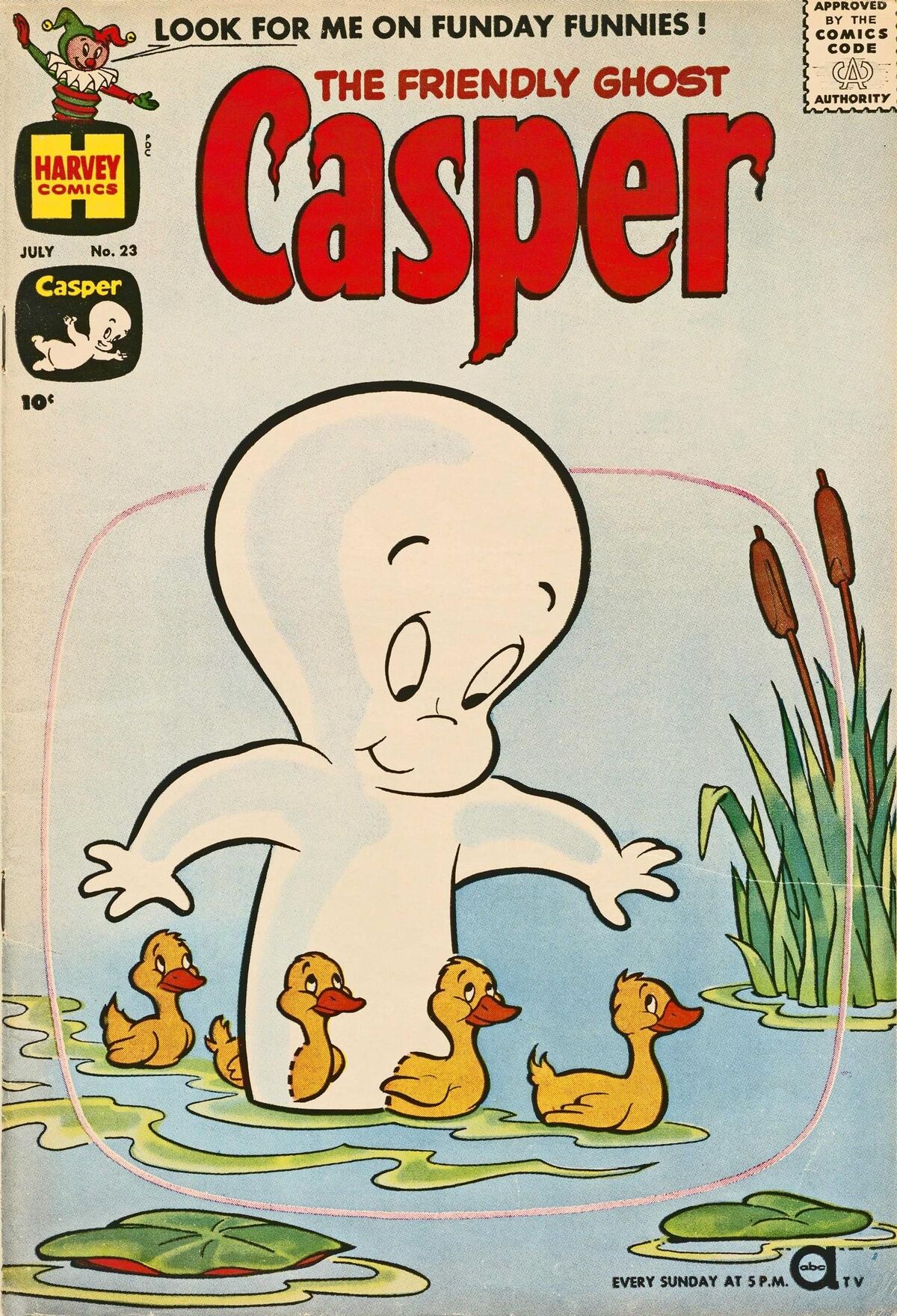 The Friendly Ghost Casper Vol 1 23 Harvey Comics Database Wiki Fandom 