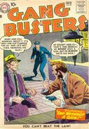 Gang Busters #58 "My Beat Is in the Sky" (July, 1957)