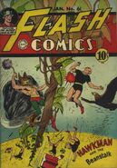 Flash Comics #61 "The Magic of Ultra-Speed" (January, 1945)