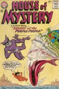House of Mystery #145 "Secret of the Purple People" (September, 1964)
