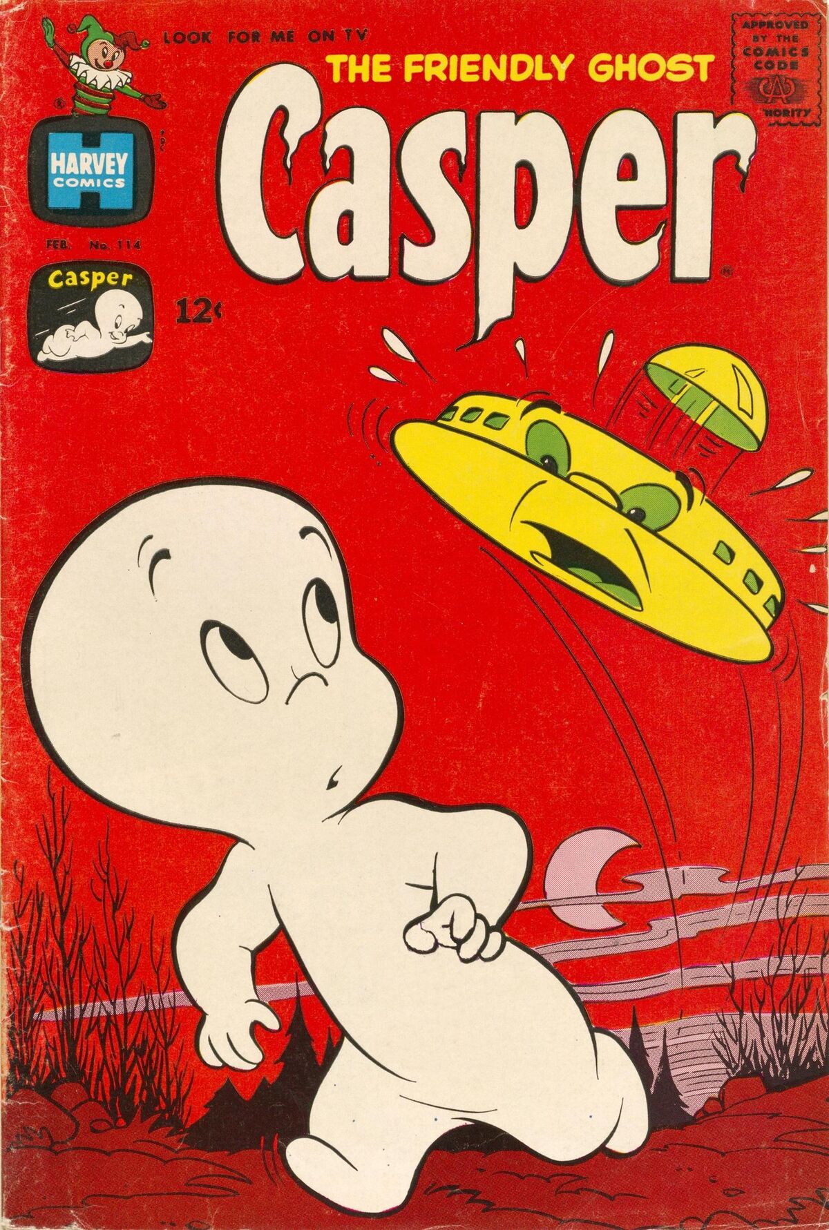 The Friendly Ghost Casper Vol 1 114 Harvey Comics Database Wiki Fandom 