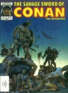 Savage Sword of Conan #115 "Isle of the Faceless Ones" (August, 1985)