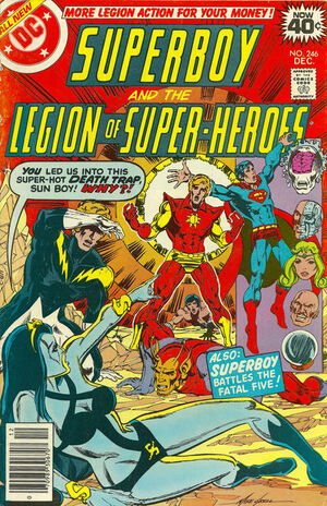 Superboy and the Legion of Super-Heroes Vol 1 246