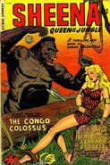 Sheena, Queen of the Jungle #8 (July, 1950)