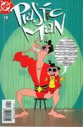 Plastic Man Vol 4 #9 "Continuity Bandit, Part Two: Abraham Lincoln Must Die!" (October, 2004)