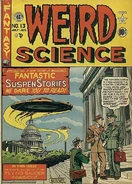 Weird Science #13(2) "The Flying Saucer Invasion" (July, 1950)