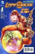 Larfleeze #1 "The Extremely Large Dog on the Edge of Forever!" (August, 2013)