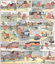 Krazy Kat Sunday comic strip