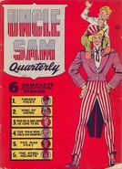 Uncle Sam Quarterly #1 "Forged Faces" (September, 1941)
