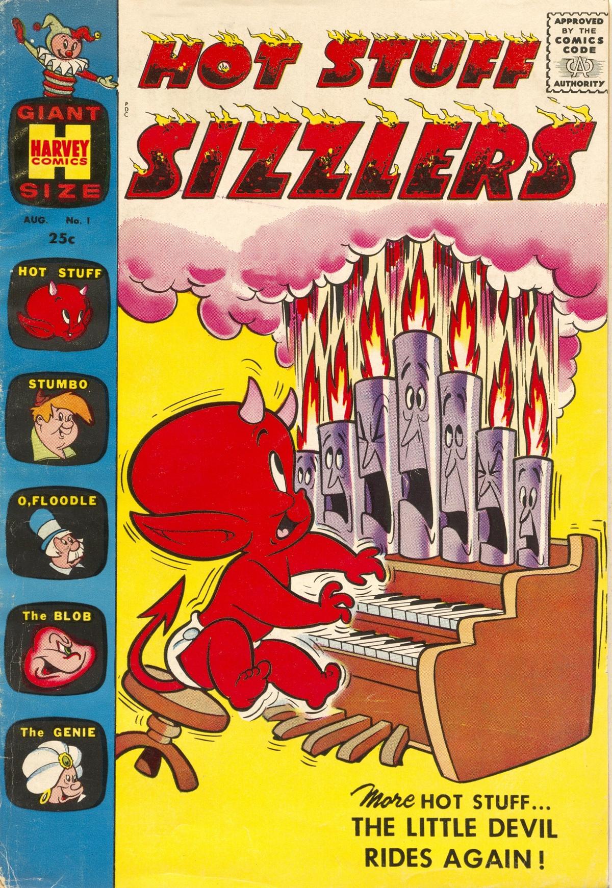 Hot Stuff Sizzlers Vol 1 1 | Harvey Comics Database Wiki | Fandom