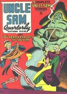 Uncle Sam Quarterly #4 "The Mongrol Man" (September, 1942)