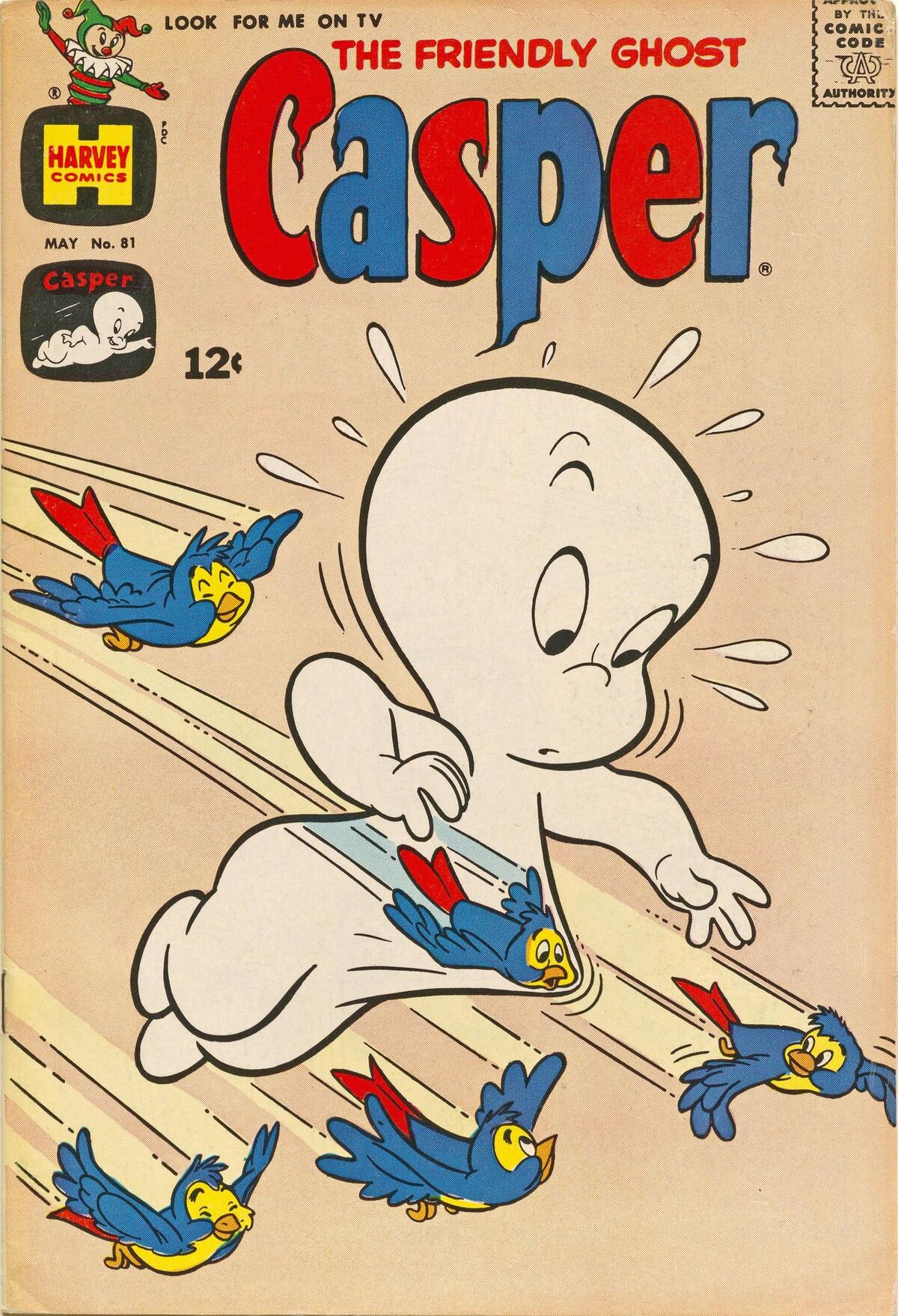 The Friendly Ghost, Casper Vol 1 81 Harvey Comics Database Wiki Fandom