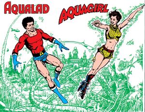 Aqualad Aquagirl 01