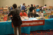 Fantagraphics booth