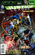 Justice League Vol 2 #16 "Throne of Atlantis, Chapter Three: Friends and Enemies" (March, 2013)