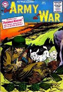 Our Army at War #36 "Foxhole Mascot" (July, 1955)