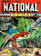 National Comics #7 "Uncle Sam Leads the Way" (January, 1941)