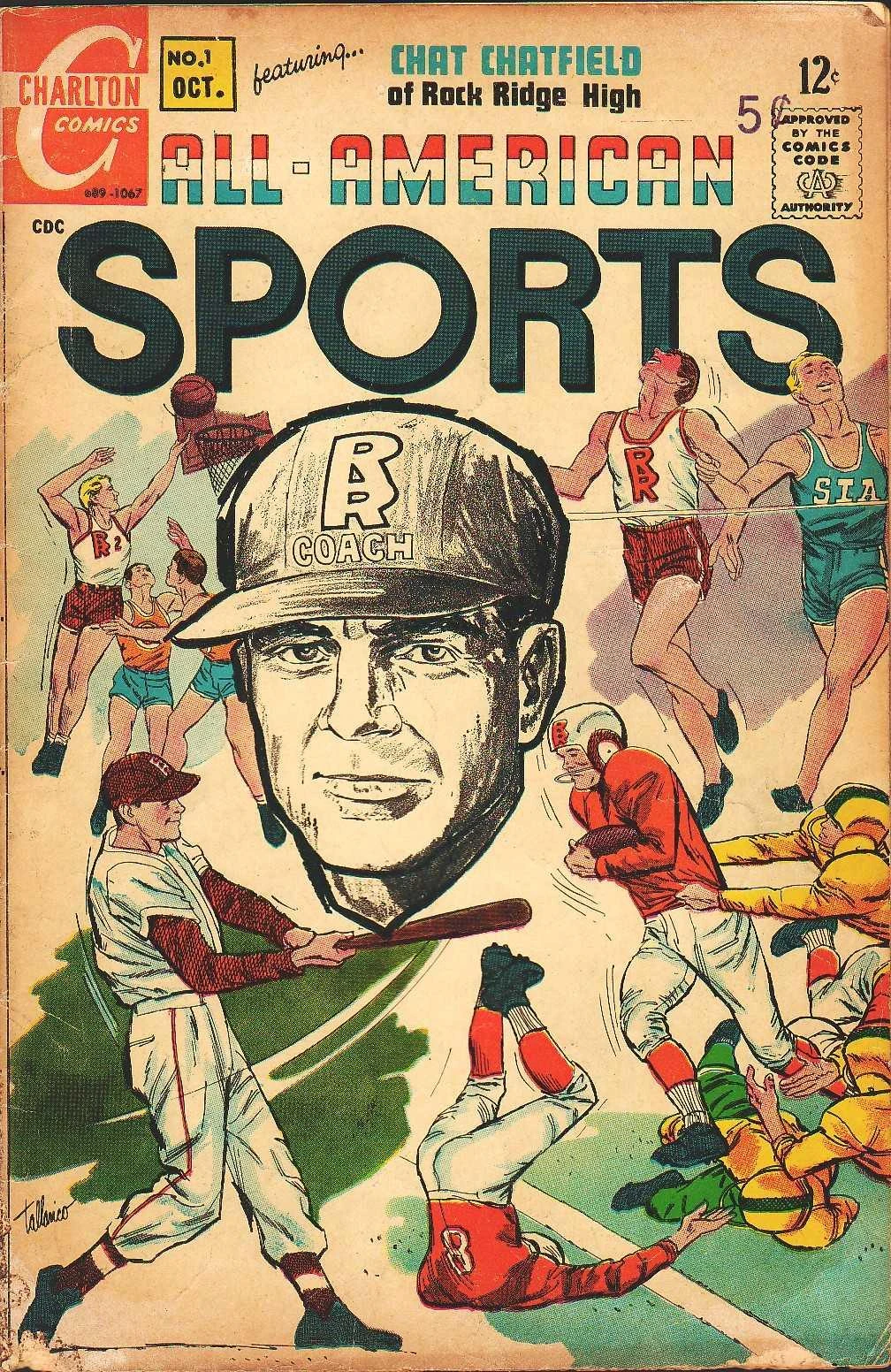 Vol sport. Спортивные комиксы. Charlton Comics.