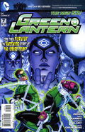 Green Lantern Vol 5 #7 "The Secret of the Indigo Tribe, Part One" (May, 2012)