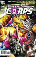 Green Lantern Corps Vol 2 #34 "Emerald Eclipse (Part II)" (May, 2009)