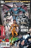 Justice League of America Vol 2 #38 "Out of the Ashes..." (December, 2009)