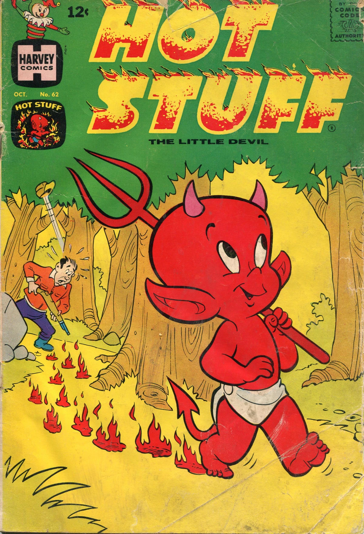 Hot Stuff, the Little Devil Vol 1 62 | Harvey Comics Database Wiki