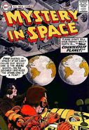 Mystery in Space #35 "The Counterfeit Earth" (December, 1956)