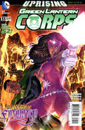 Green Lantern Corps Vol 3 #33 "Uprising, Part 6: Fatale" (September, 2014)