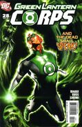 Green Lantern Corps Vol 2 #28 "Eye of the Beholder, Part Two" (November, 2008)