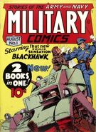 Military Comics #1 ""The Origin of Blackhawk"" (August, 1941)