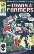 Transformers #7 "Warrior School!" (August, 1985)