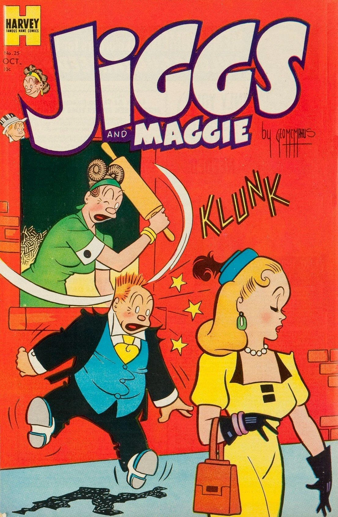 Jiggs & Maggie Vol 1 25 Harvey Comics Database Wiki Fandom