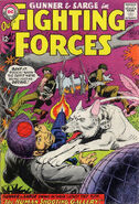 Our Fighting Forces #91 "The Human Shooting Gallery" (April, 1965)