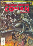 Savage Sword of Conan #86 "Revenge of the Sorcerer! / The Horror in the Pit! / Better Death than Dishonor / The Sorcerer's Treasure Trove" (March, 1983)