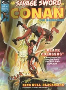 Savage Sword of Conan #2 "Black Colossus / Part 2: Hordes of the Veiled One / Part 3: Chariot of the Man-Demon" (October, 1974)