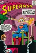 Superman #126 "Superman's Hunt for Clark Kent" (January, 1959)