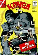 Konga #10 "Konga and the Mole Men" (January, 1963)