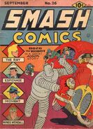 Smash Comics #26 "The Ray: "Cyanide and Sabotage"" (September, 1941)