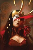 Loki as the Scarlet Witch