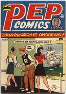 Pep Comics #60 "Masquerade Monkeyshines" (March, 1947)