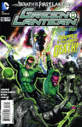 Green Lantern Vol 5 #18 "Wrath of the First Lantern, Part Five: Dead or Alive, You're Coming With Me!" (May, 2013)