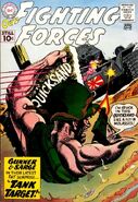 Our Fighting Forces #60 "Tank Target" (April, 1961)