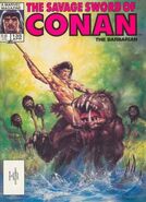 Savage Sword of Conan #135 "Three Lives for N'Garthl" (April, 1987)