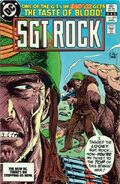 Sgt. Rock #379 "The Taste of Blood" (August, 1983)